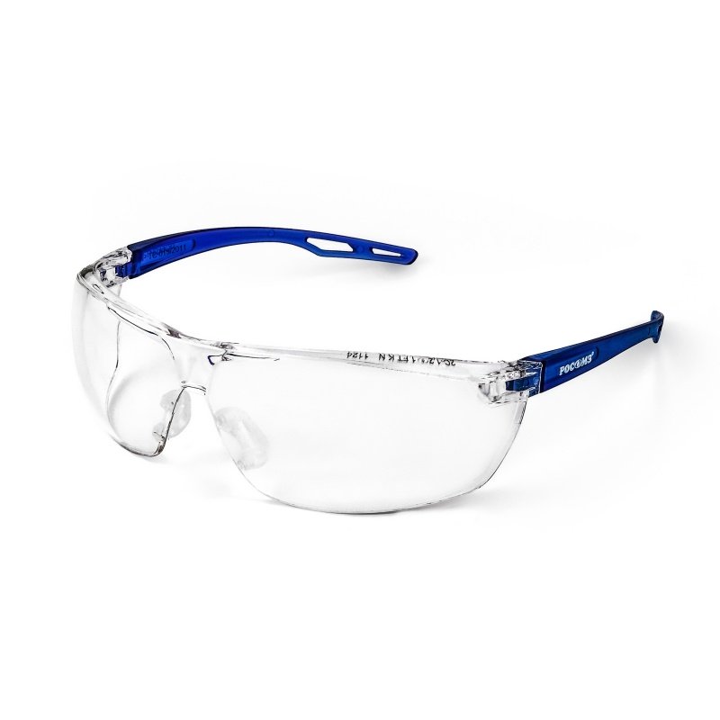 Очки защитные Росомз 12837-5, Голубые Очки защитные Росомз 12837-5, Голубые