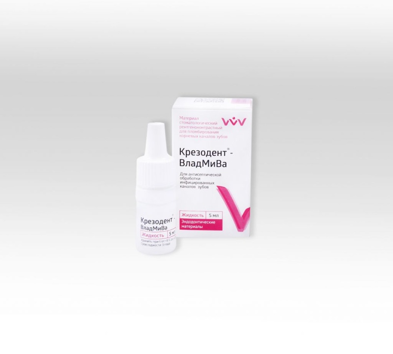 Крезодент-ВладМиВа, жидкость 5мл.