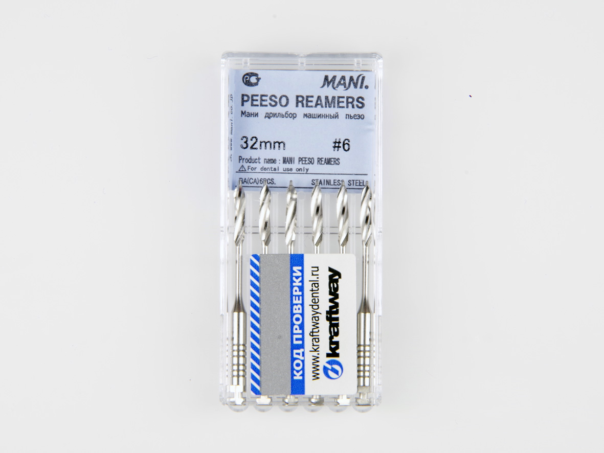 Peeso Reamers, Mani, 32мм, ISO-6 (6шт.)2