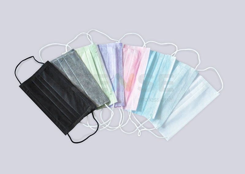 Маска медицинская Sense Professional №50 Черная (50шт.) Маска медицинская Sense Professional №50 Черная (50шт.)