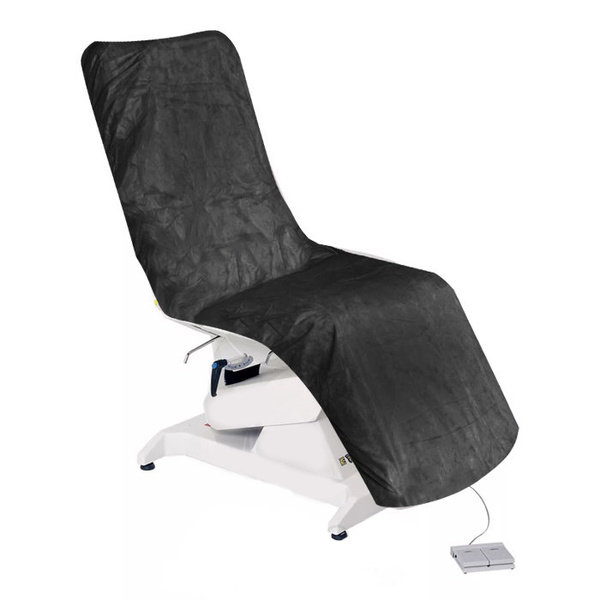 Чехол на кушетку Safety, Черный, нетканный 210х90х15см. (1шт.) Чехол на кушетку Safety, Черный, нетканный 210х90х15см. (1шт.)