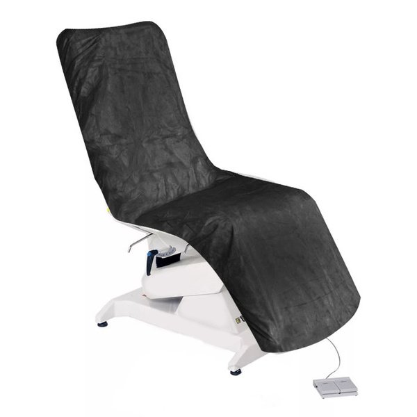 Чехол на кушетку Safety, Черный, нетканный 210х90х15см. (1шт.)