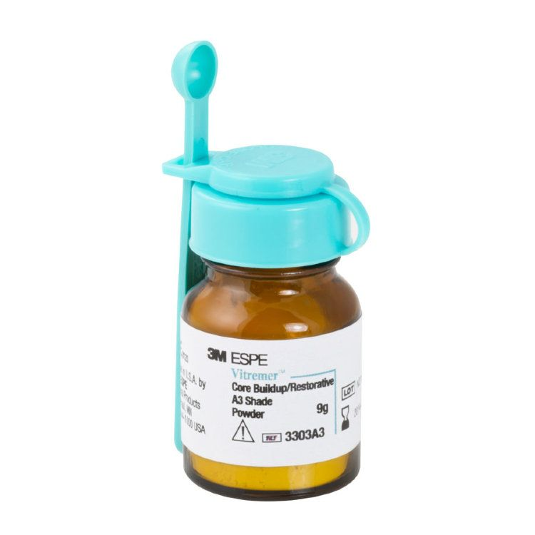 Vitremer Powder А3 (Витремер порошок), 3M ESPE, материал тройного отверждения 9гр.