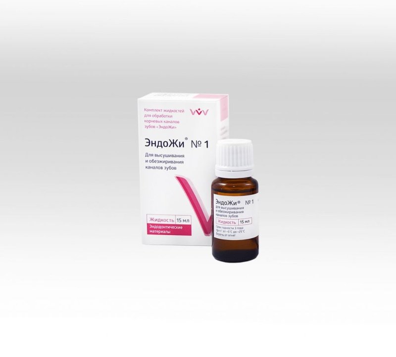 ЭндоЖи №1, ВладМиВа, жидкость для обработки корневых каналов 15мл.