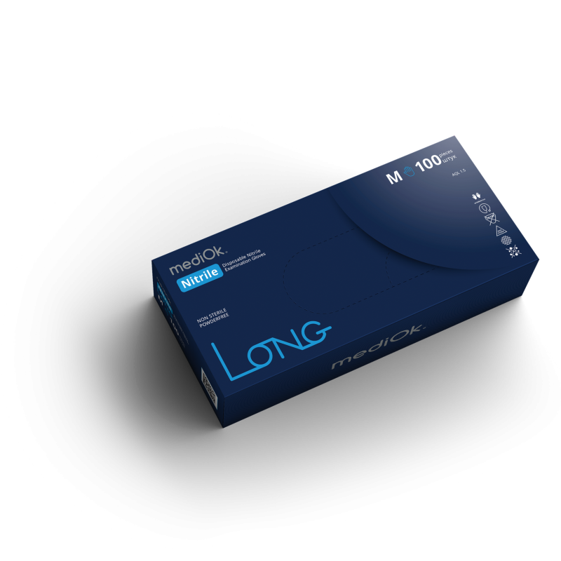 Перчатка нитриловая MediOK Long Перчатка нитриловая MediOK Long