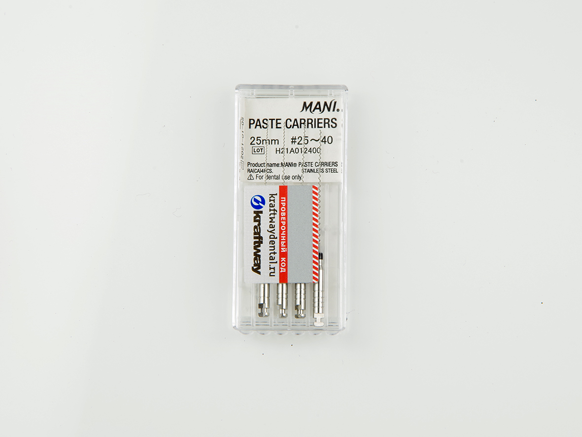 Каналонаполнители Mani, 25мм, ISO-(25-40) (4шт.)2