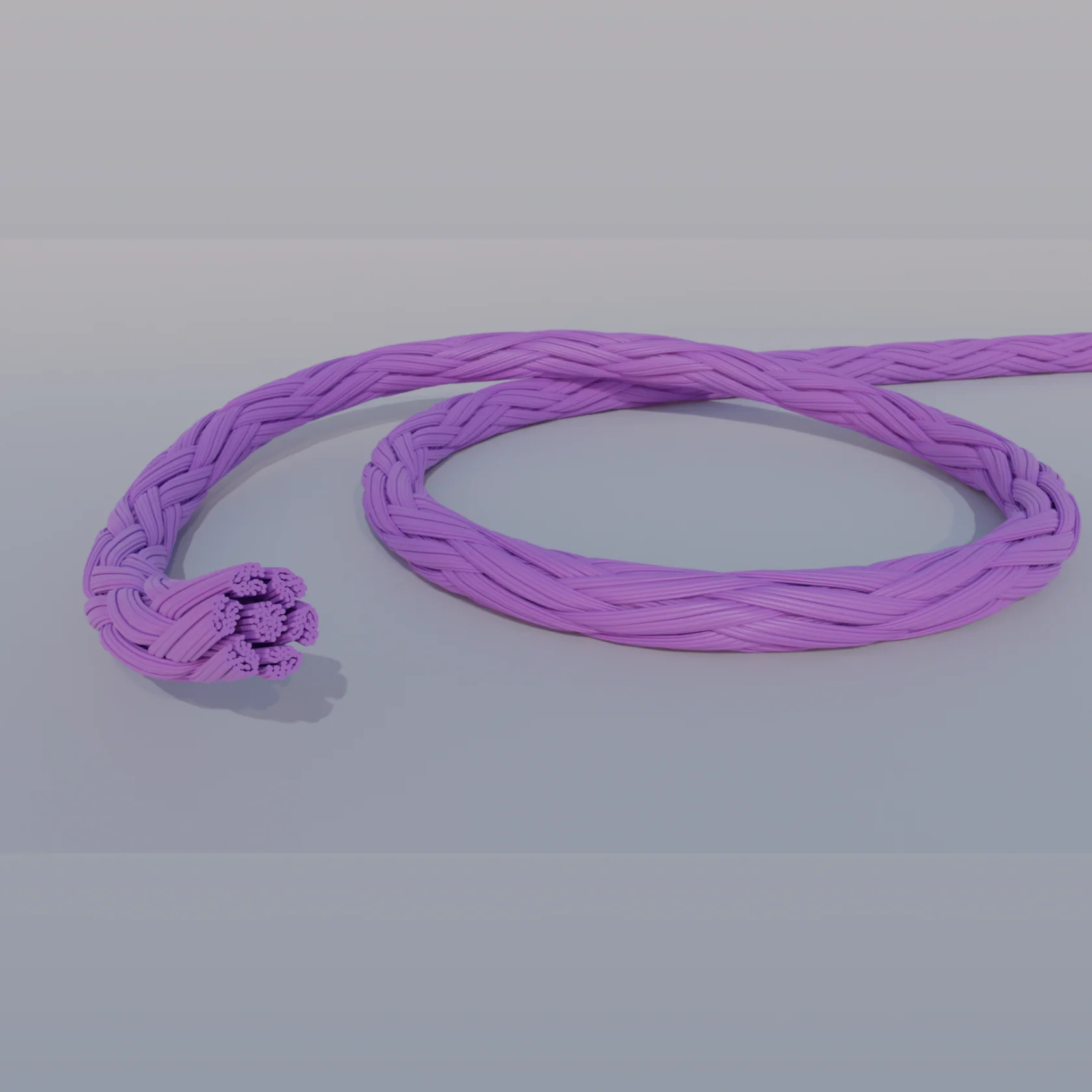 Полигликолид плетеная фиолетовая