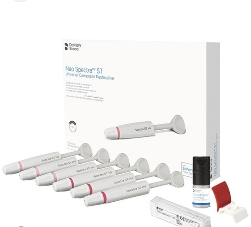 Neo Spectra ST HV Eco Kit (Нео Спектра Набор), Dentsply Sirona, 6 шприцев по 3гр. Neo Spectra ST HV Eco Kit (Нео Спектра Набор), Dentsply Sirona, 6 шприцев по 3гр.