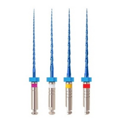 MultiTaper Files Blue, EuroFile, 25мм, WP21, ISO-(10-25) Ассорти (4шт.)