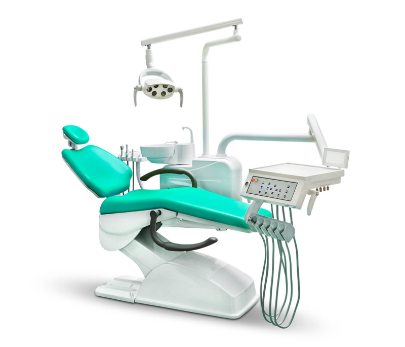 Стоматологическая установка ANYA AY-A 1000 нижняя подача (голубой цвет)