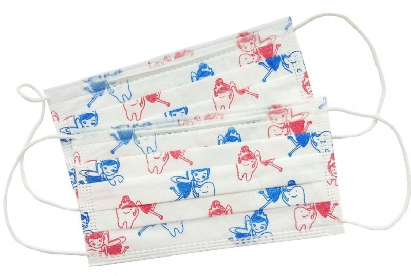 Маска медицинская Sense Premium, Феи, 3-х слойная (50шт.) Маска медицинская Sense Premium, Феи, 3-х слойная (50шт.)
