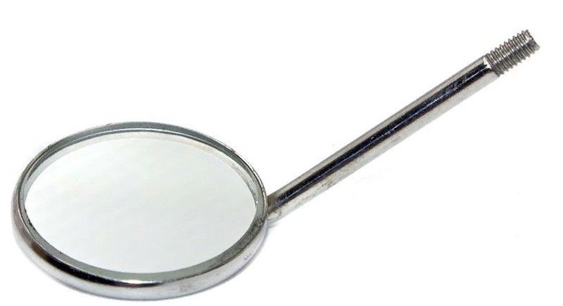 Зеркало стоматологическое Prima Dental №5, без увеличения, без ручки 24мм. (1шт.)