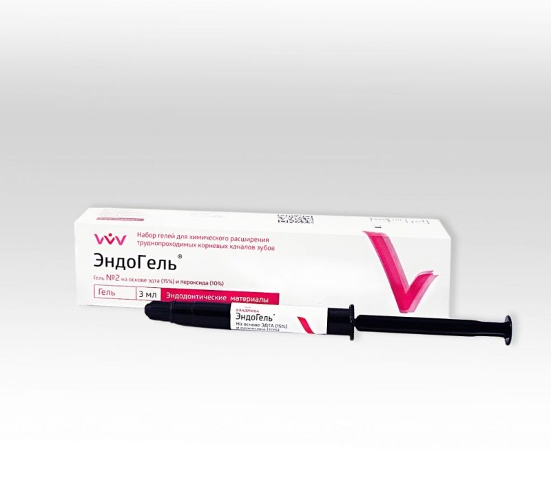 ЭндоГель №2, ВладМиВа, для расширения каналов, шприц 3мл.