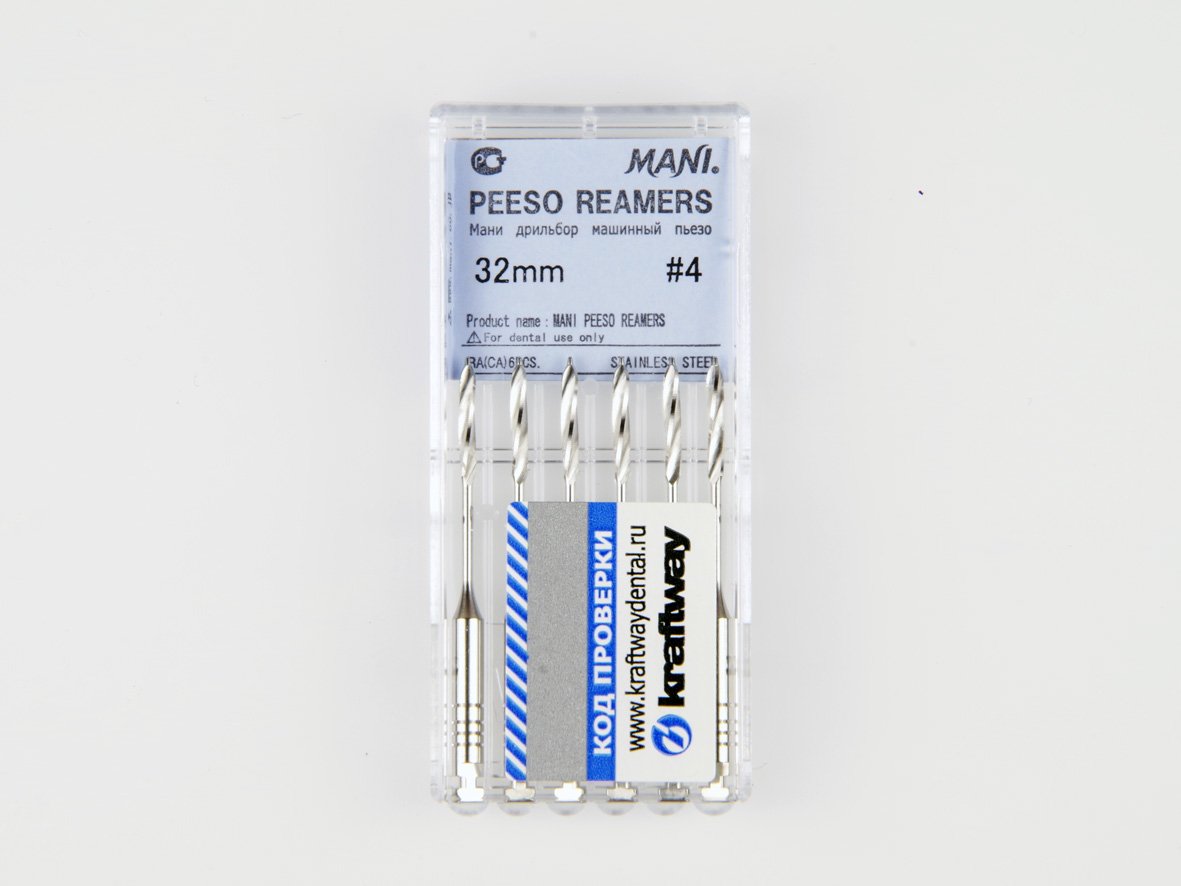 Peeso Reamers, Mani, 32мм, ISO-4 (6шт.)2