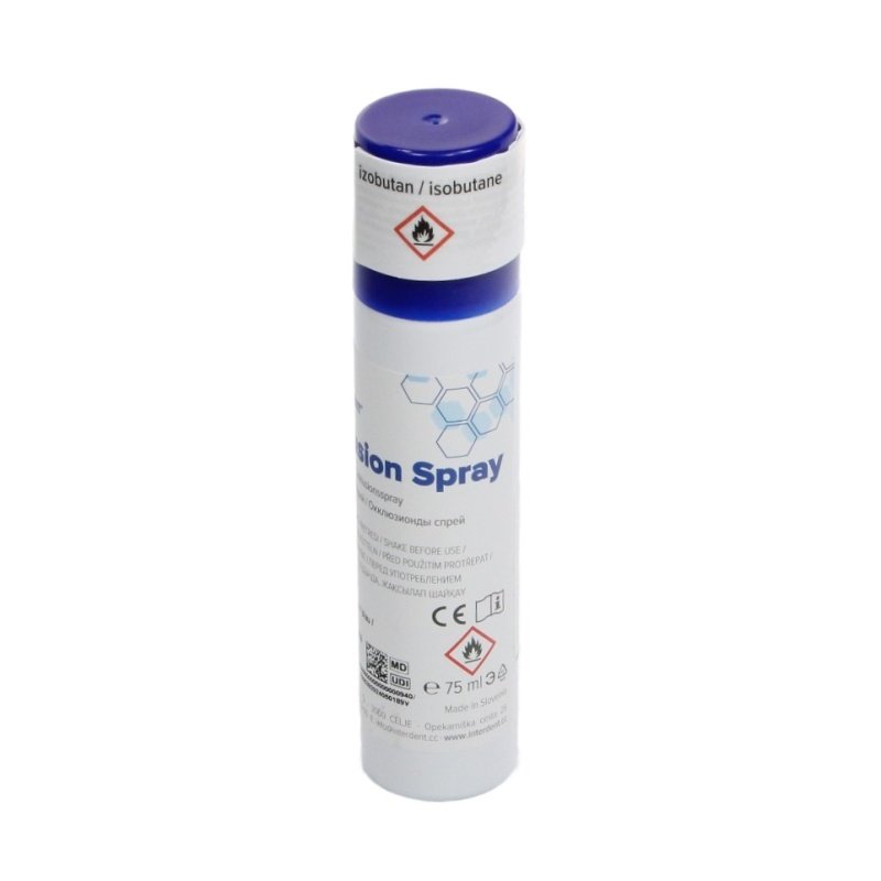 Окклюзионный спрей OKK-Spray, Interdent, Синий, 75 мл Окклюзионный спрей OKK-Spray, Interdent, Синий, 75 мл