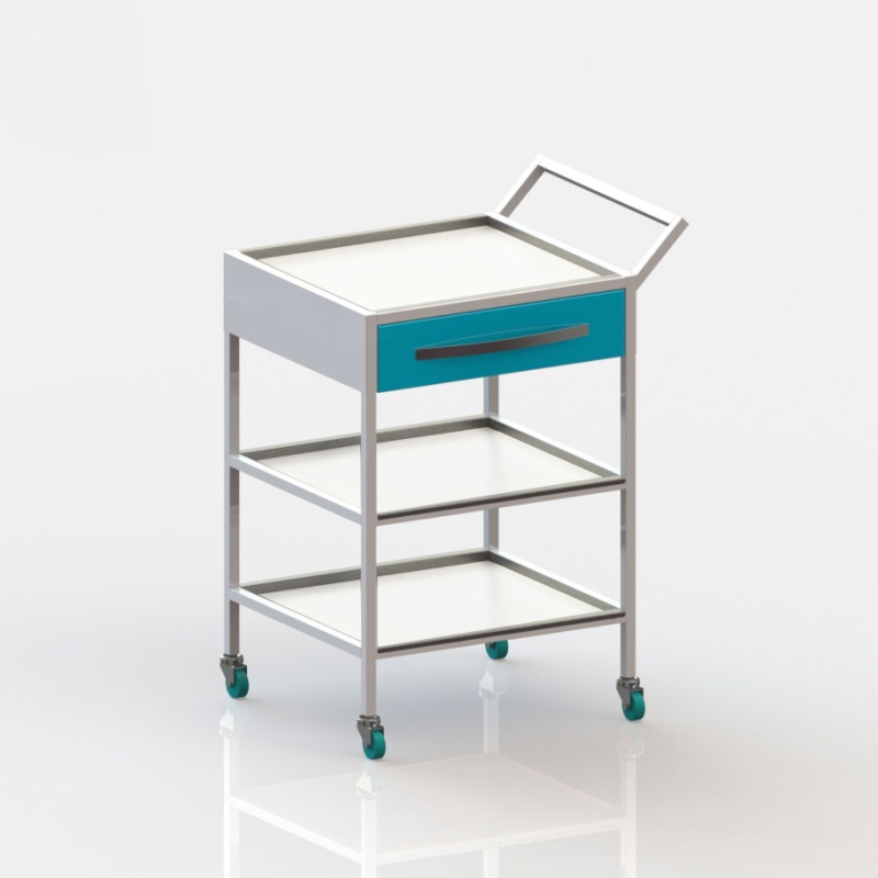 Стол медицинский Виталия СИП2-1 Модель 1 (653х528х895)