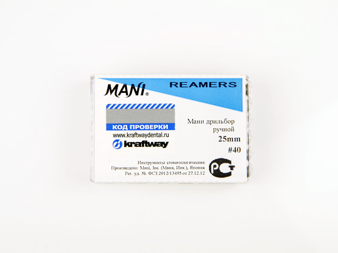 Reamers, Mani, 25мм, ISO-40 (6шт.)3