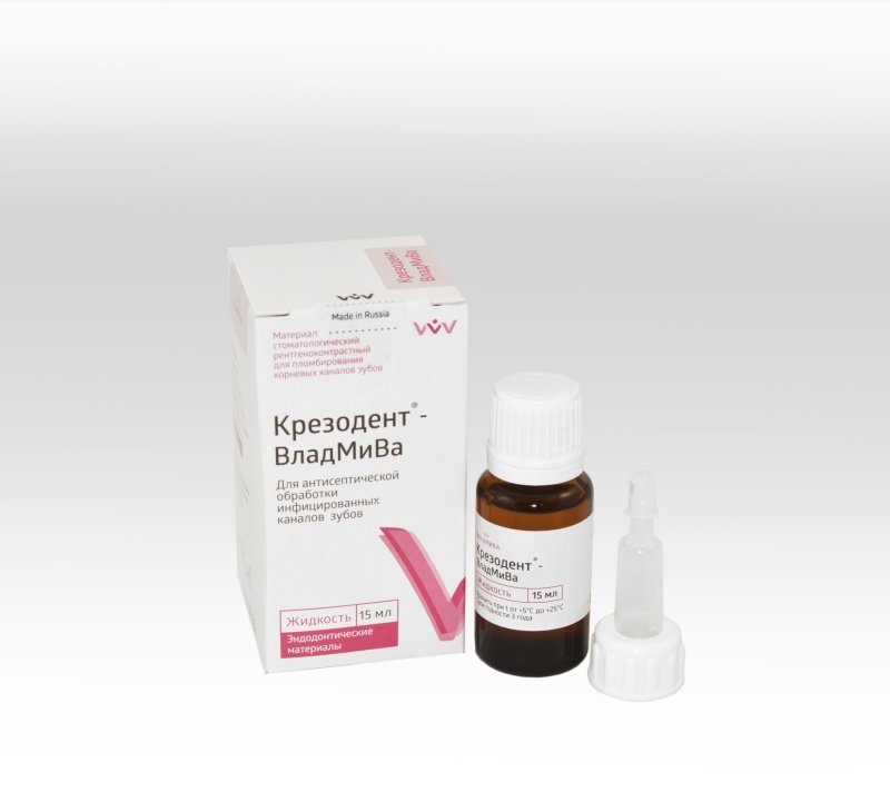 Крезодент-ВладМиВа, жидкость 15мл. Крезодент-ВладМиВа, жидкость 15мл.