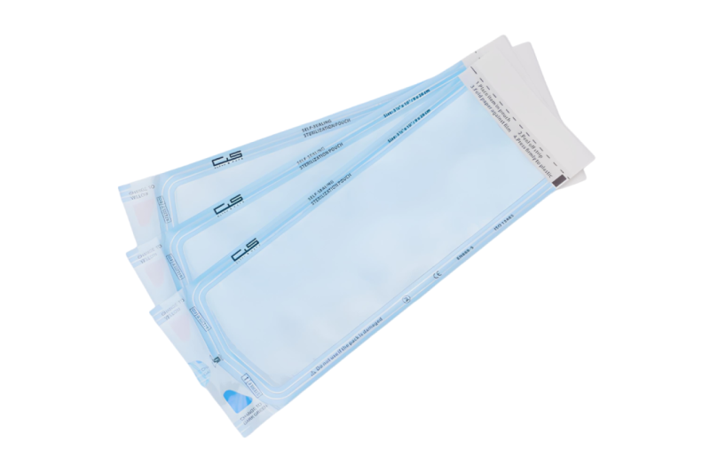 Пакеты для стерилзации Clean&Safe 90х260мм. (200шт.)