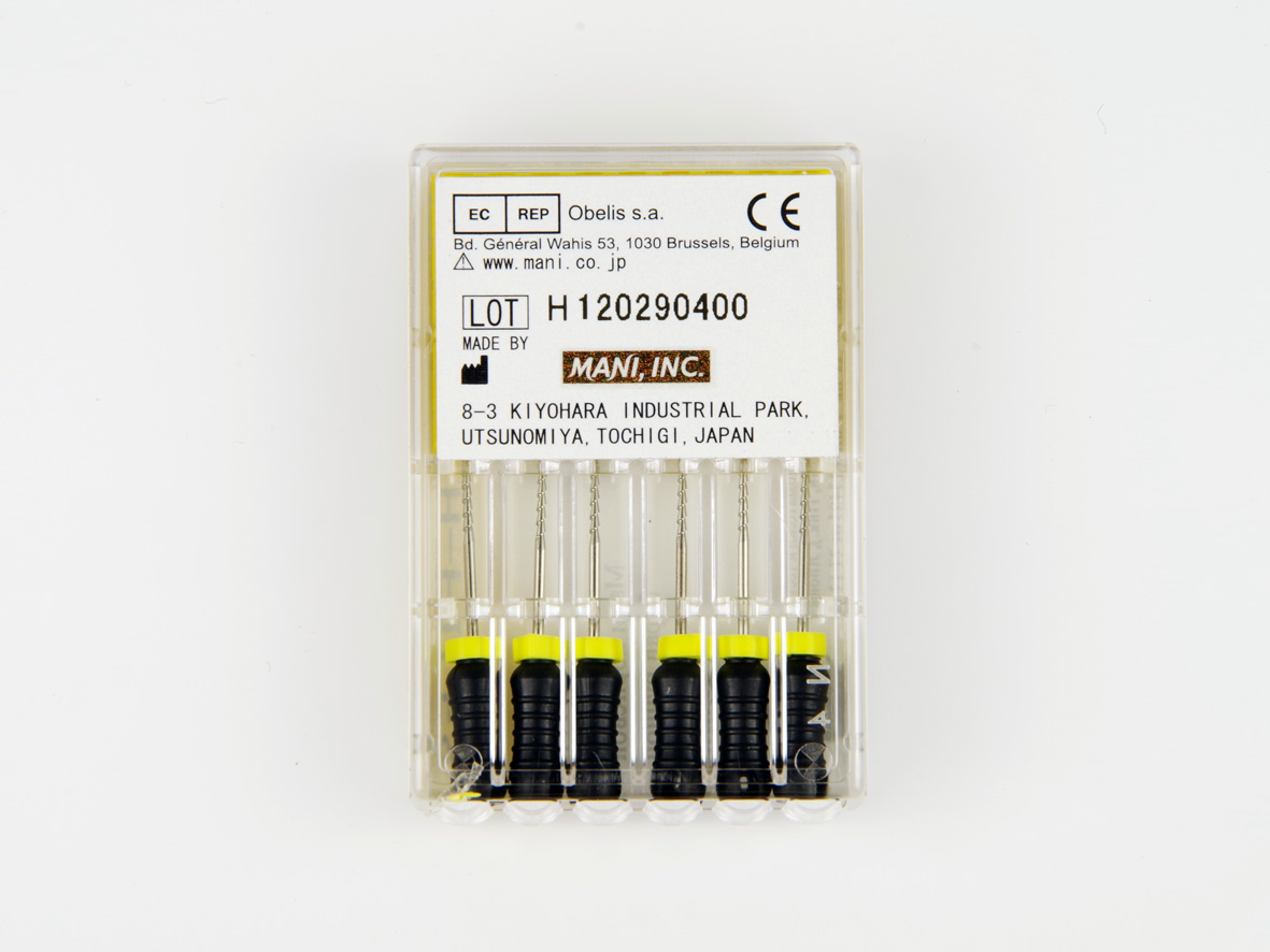 H-Files, Mani, 25мм, ISO-40 (6шт.)2