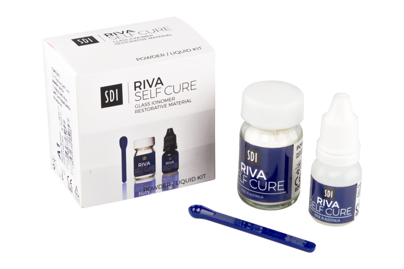 RIVA Self Cure (Рива), SDI, цемент стеклоиномерный (15гр.+8гр.)