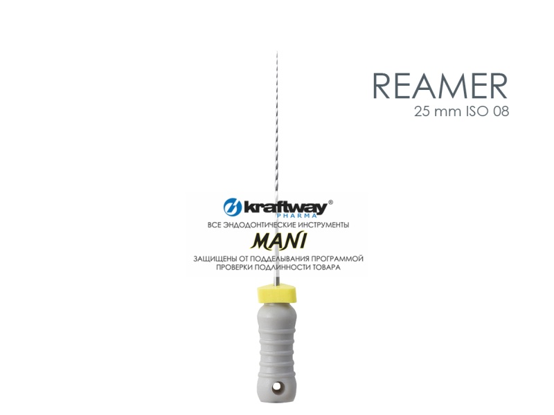 Reamers, Mani, 25мм, ISO-08 (6шт.)