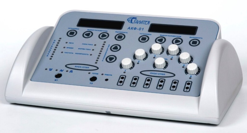 Аппарат для ультразвуковой и микротоковой терапии Галатея АКФ-01