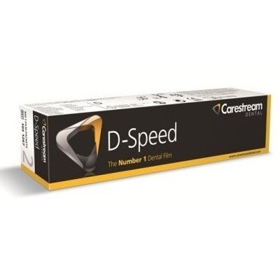 Пленка рентгеновская D-Speed Dental Film (Д-Спид), Carestream, 100л. (3,1x4,1см.)
