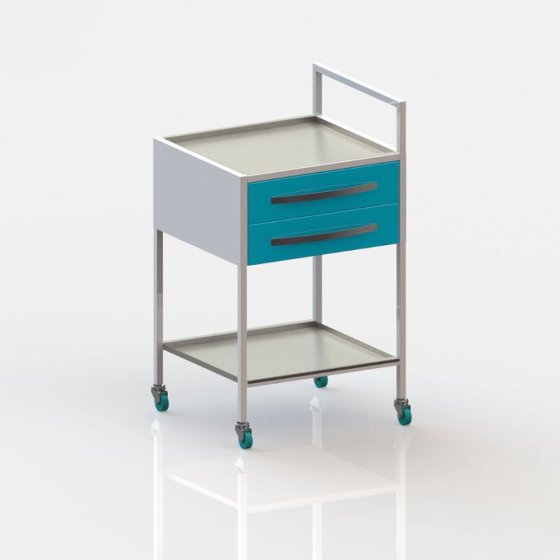 Стол медицинский Виталия СИП2-2 Модель 2 (545х525х950)