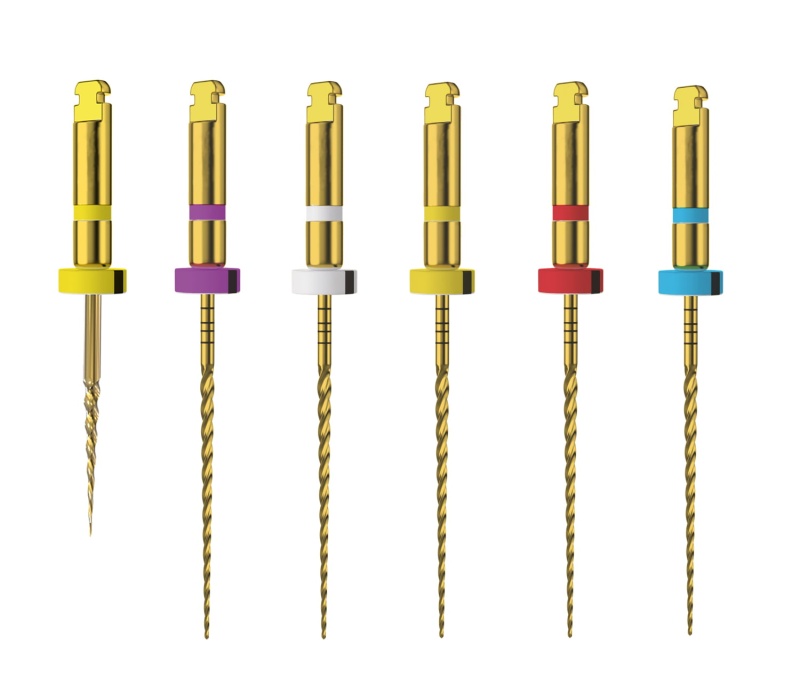 RCS Gold Rotary File, Ramo, 25мм, Ассорти