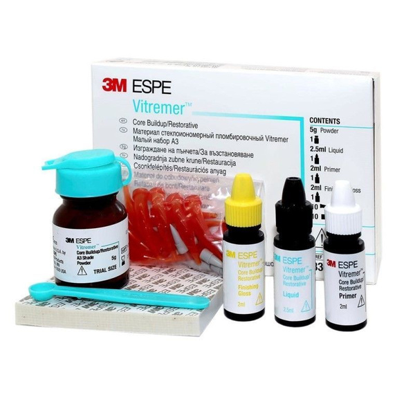 Набор Малый Vitremer A3 (Витремер), 3M ESPE, материал тройного отверждения