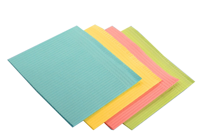 Салфетки нагрудные Euronda Basic Monoart, Голубые