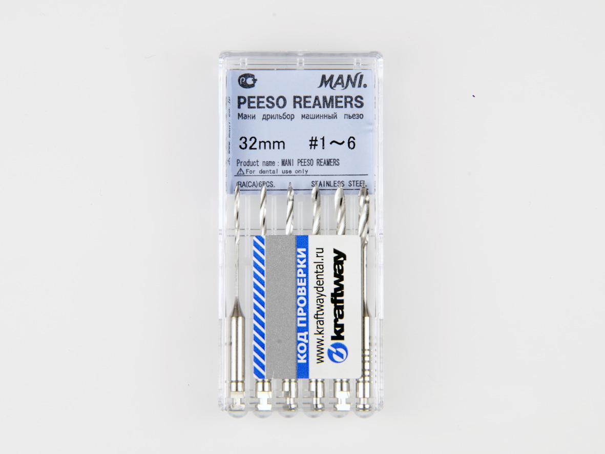 Peeso Reamers, Mani, 32мм, ISO-(1-6) (6шт.)2