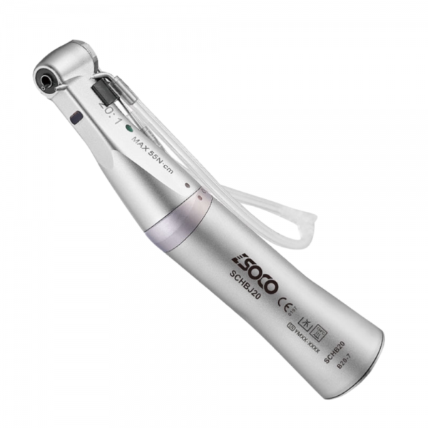 Наконечник угловой Soco B20-7 20-1 понижающий с фиброоптикой для импланталогии